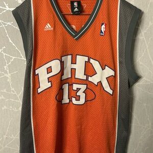 Vintage Adidas Phoenix Suns Steve Nash Jersey Orange